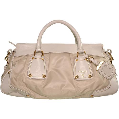 Prada Nylon Pleated Handbag