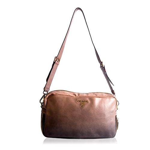 Prada Ombre Leather Shoulder Handbag 
