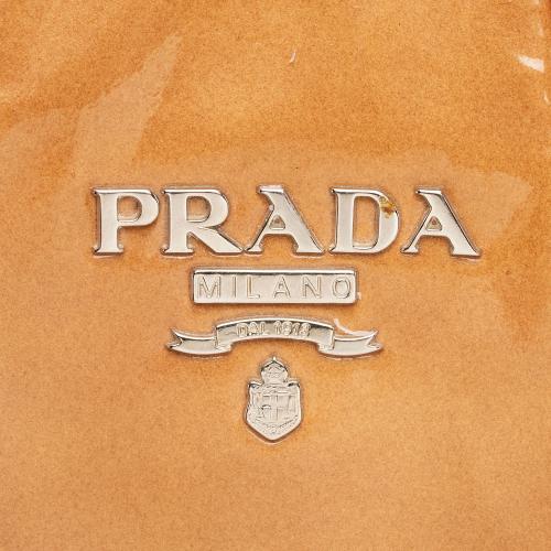 Prada Patent Leather Ombre Dome Satchel
