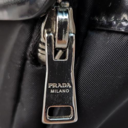 Prada Re Nylon Spazzolato Pocket Crossbody Bag