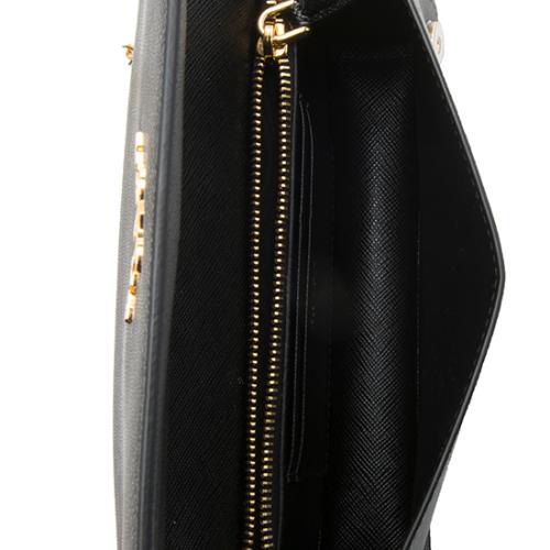 Prada Saffiano Leather Chain Mini Bag