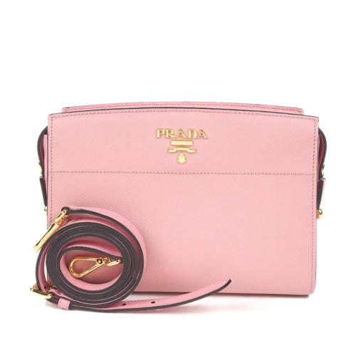 Prada Saffiano Esplanade Crossbody Bag