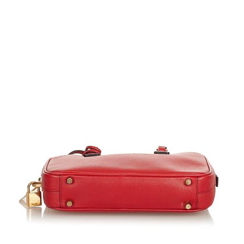 Prada Saffiano Lux Mini Handbag