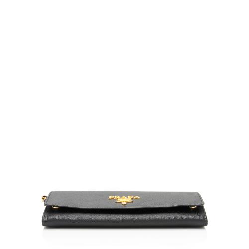 Prada Saffiano Metal Wallet on Chain Bag | Prada Handbags | Bag