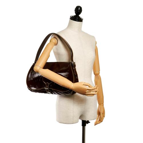 Prada Saffiano Vernice Shoulder Bag