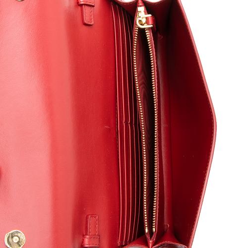 Prada Saffiano Wallet on Chain Bag