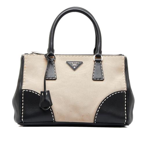 Prada Women's Double Zip Crossbody Bag