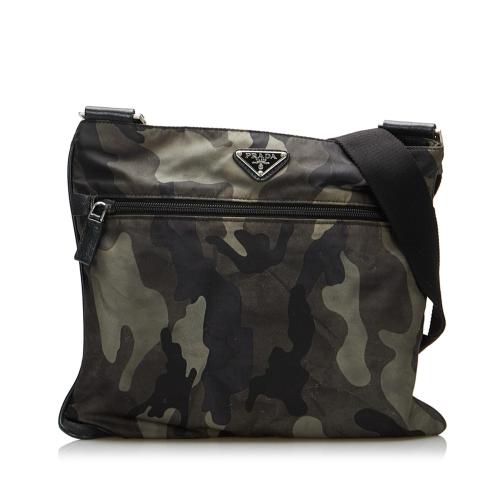 Prada Tessuto Camouflage Crossbody Bag