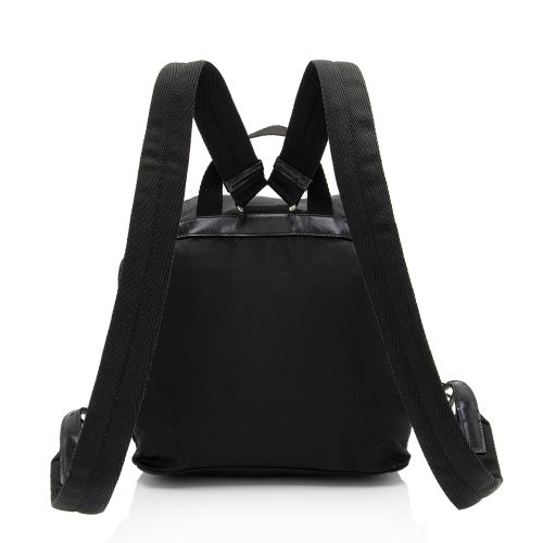 Prada Tessuto Double Pocket Medium Backpack