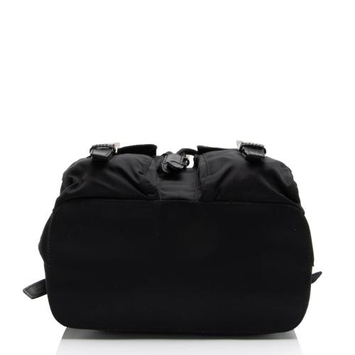 Prada Tessuto Double Pocket Small Backpack