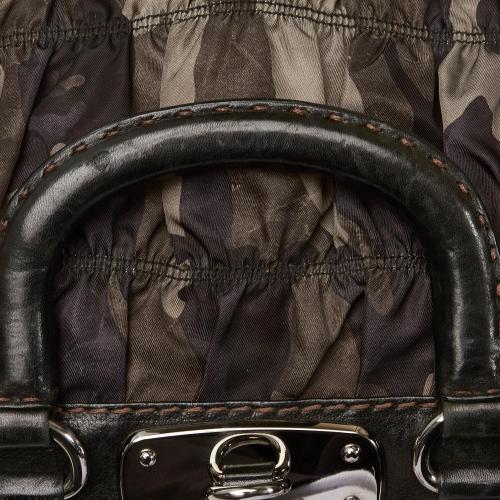 Prada Tessuto Gaufre Camouflage Business Bag