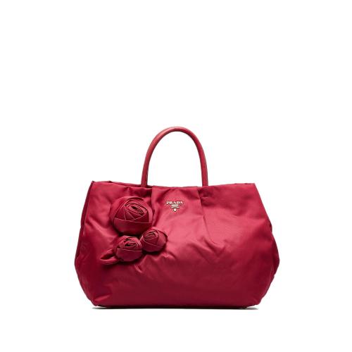 Prada Tessuto Rose Handbag