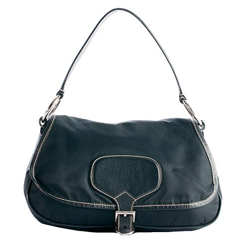 Prada Tessuto Soft Shoulder Handbag