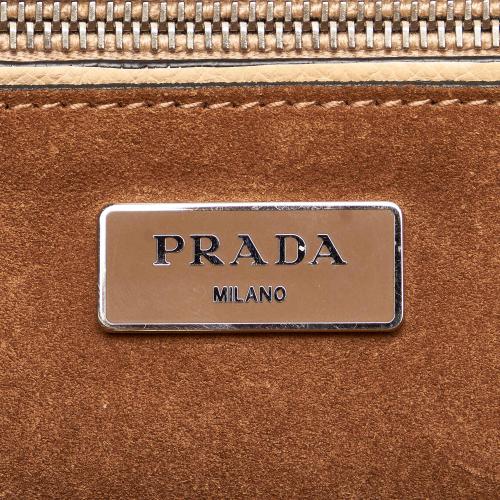 Prada Twin Pocket Leather Handbag