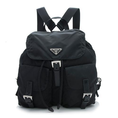Prada Tessuto Pocket Double Small Backpack