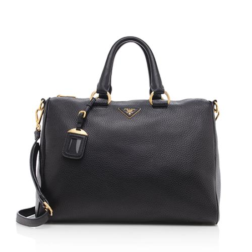 Prada Vitello Daino East/West Satchel