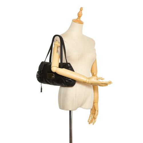 Prada Vitello Daino Easy Sound Lock Shoulder Bag
