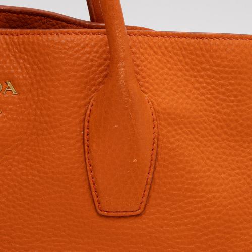 Prada Vitello Daino Shopping Tote