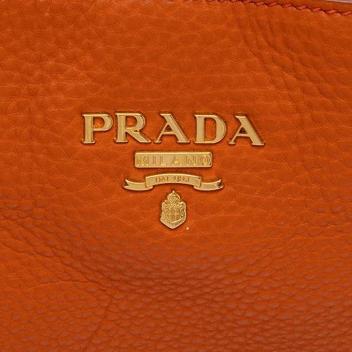 Prada Vitello Daino Shopping Tote