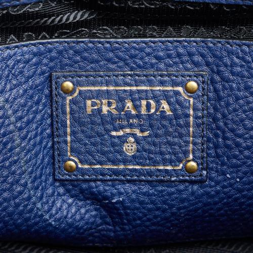 Prada Saffiano Sound Lock Satchel