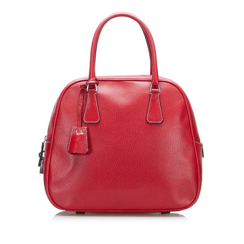 Prada Vitello Leather Handbag