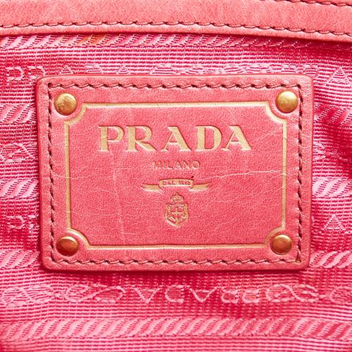 Prada Vitello Shine Satchel in 2023