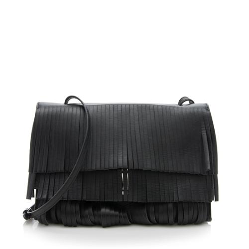 Proenza Schouler Leather Fringe Small Lunch Bag