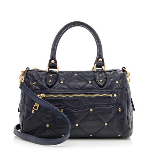 Rebecca Minkoff Quilted Leather Flame Satchel - FINAL SALE