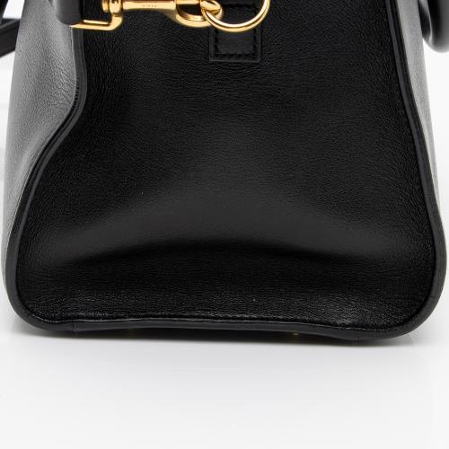 Yves Saint Laurent, Bags, Saint Laurentcalfskin Monogram Baby Cabas Black