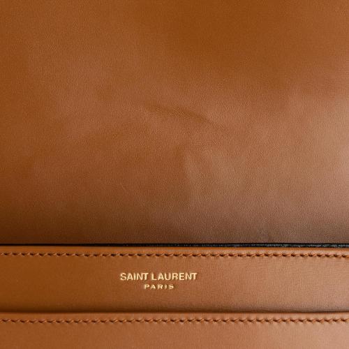 Saint Laurent Calfskin Monogram Solferino Medium Shoulder Bag