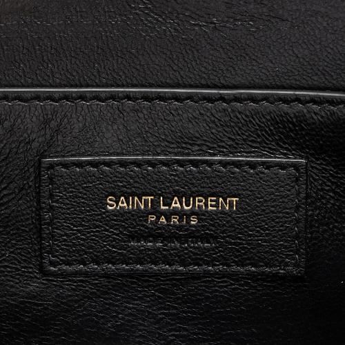 Saint Laurent Calfskin Monogram Solferino Medium Shoulder Bag