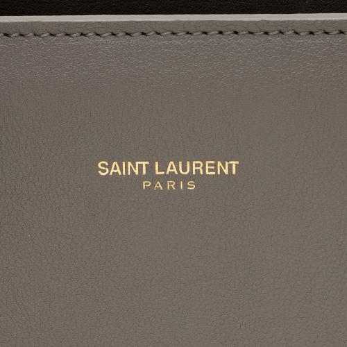Saint Laurent Calfskin Sac De Jour Large Tote