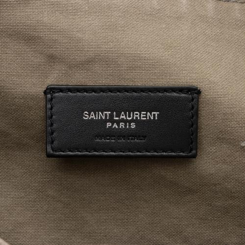 Saint Laurent Canvas Army Messenger