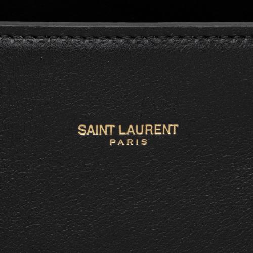 Saint Laurent Classic Calfskin Large Sac De Jour Tote