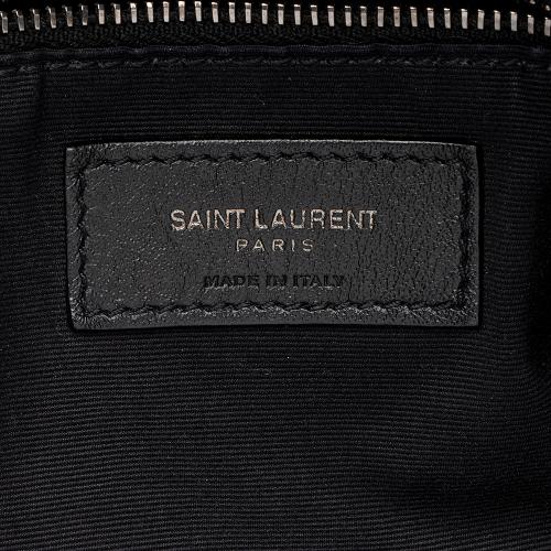 Saint Laurent Crinkled Calfskin Niki Large Shopping Tote