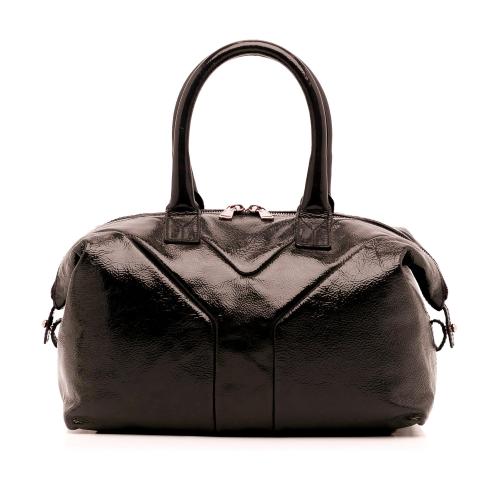 Saint Laurent Easy Y Patent Leather Tote