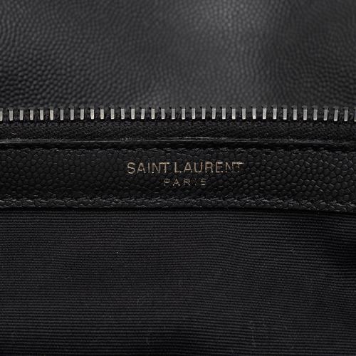 Saint Laurent Grain de Poudre West Hollywood Medium Flap Bag