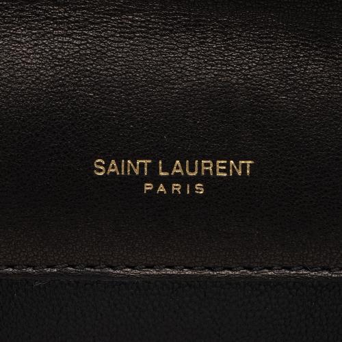 Saint Laurent Lambskin Monogram Gaby Chain Envelope Bag