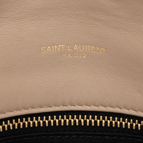 Saint Laurent Lambskin Monogram Puffer LouLou Toy Shoulder Bag