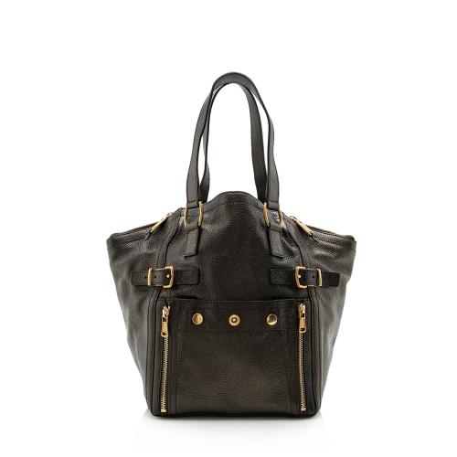 Saint Laurent Leather Downtown Small Tote - FINAL SALE