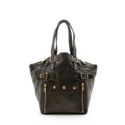 Saint Laurent Leather Downtown Small Tote