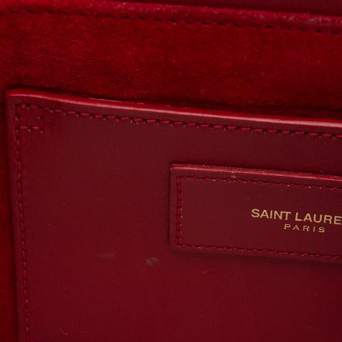 Saint Laurent Leather Lulu Small Shoulder Bag