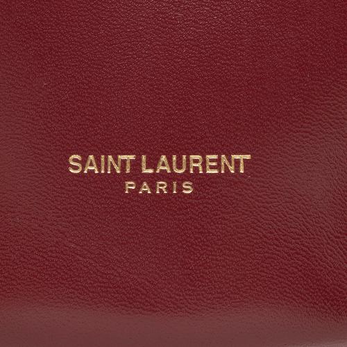 Saint Laurent Leather Small Talitha Bucket Bag - FINAL SALE