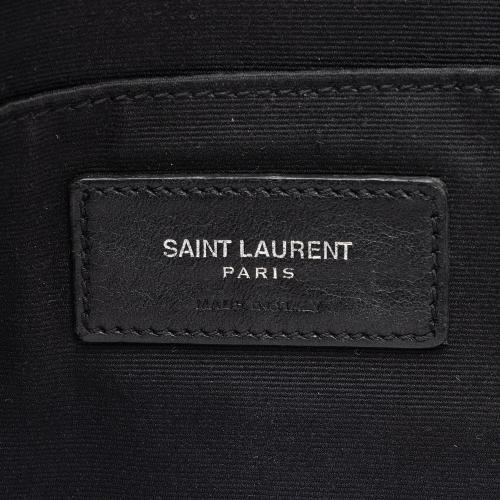 Saint Laurent Leather Stars Zip Pouch