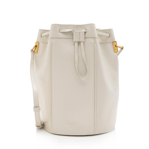 Saint Laurent Leather Talitha Medium Bucket Bag