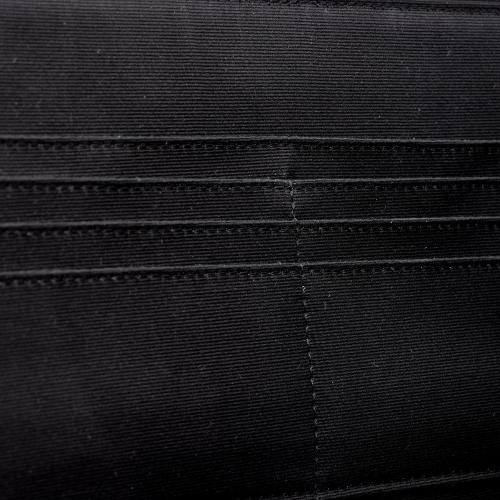 Saint Laurent Leather Zip Pouch