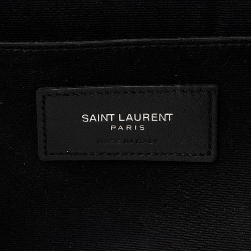 Saint Laurent Leather Zip Pouch