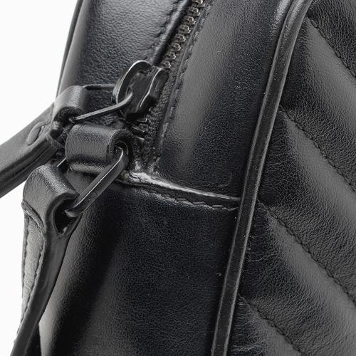 Saint Laurent Matelasse Calfskin Monogram Lou Camera Bag FINAL SALE