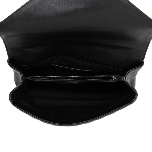 College Large Shoulder Bag in Black - Saint Laurent