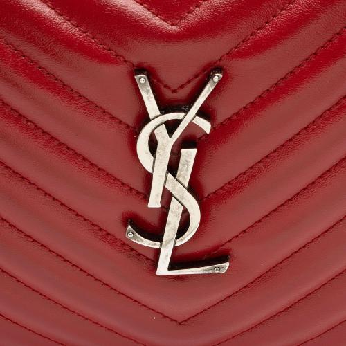 Saint Laurent Matelasse Calfskin Monogram Lou Camera Bag